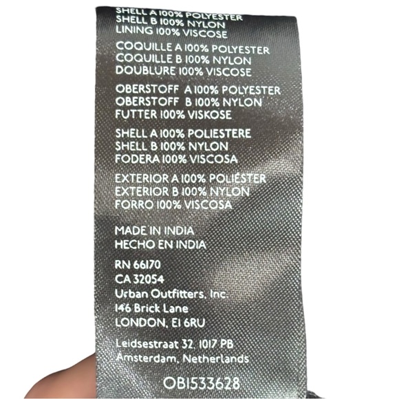 FREE PEOPLE MARLIE BLACK SHEER LACE LONG SLEEVE WHIMSIGOTH VELVET MINI DRESS - Picture 15 of 15